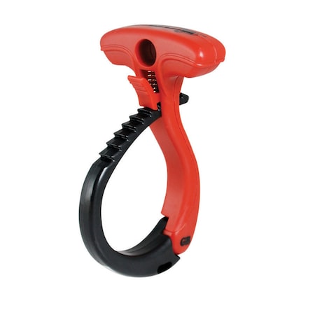 Gardner Bender Cable Wraptor, 2-3/4 in L, 3 in Max Bundle Dia., Black, Red, Stainless Steel, 100 lb Strength CW-T3RR25